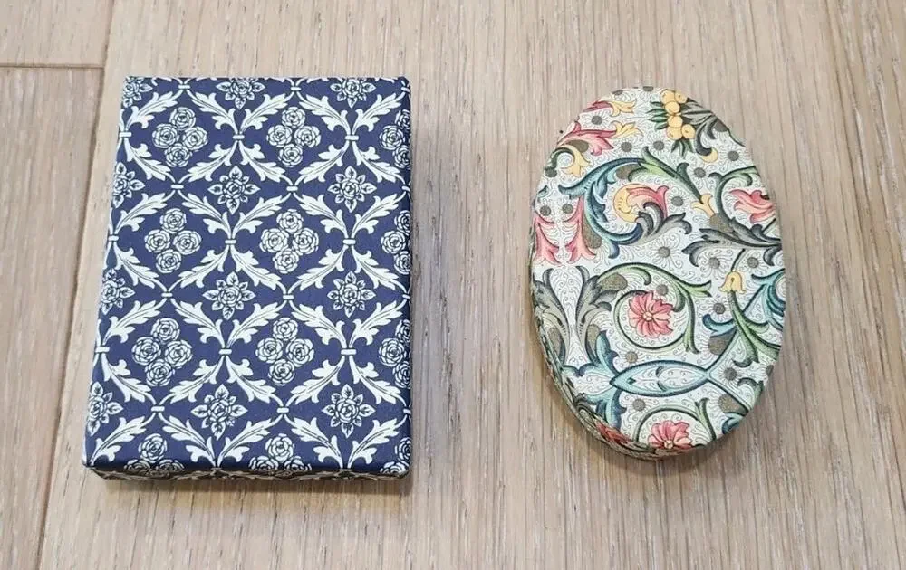 Lot Of 2 Vintage Italian Jewelry Boxes Florentine Style
